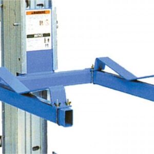 Blue and silver Pipe Cradle Power Tower